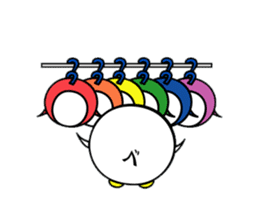 Foppish penguin sticker #634505