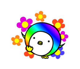 Foppish penguin sticker #634510