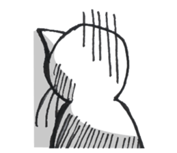 Expression of cat sticker #634566