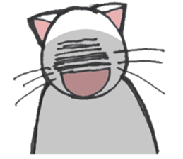 Expression of cat sticker #634569