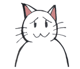 Expression of cat sticker #634571