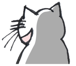 Expression of cat sticker #634572