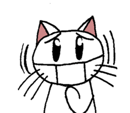 Expression of cat sticker #634574