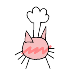 Expression of cat sticker #634575