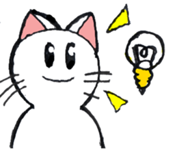 Expression of cat sticker #634581