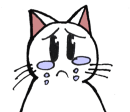 Expression of cat sticker #634585