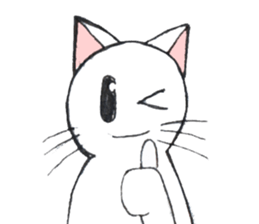 Expression of cat sticker #634586