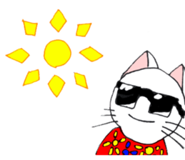 Expression of cat sticker #634589