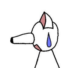 Expression of cat sticker #634591