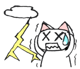 Expression of cat sticker #634594