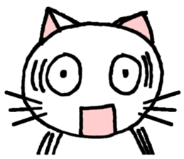 Expression of cat sticker #634595