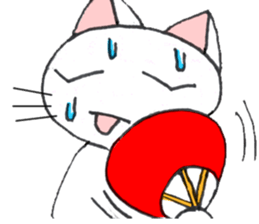 Expression of cat sticker #634596