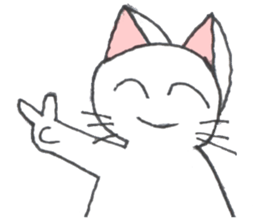 Expression of cat sticker #634598