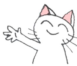 Expression of cat sticker #634599