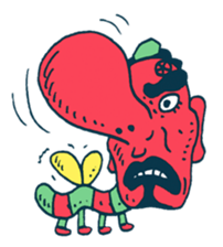 Satoshi's happy characters vol.11 sticker #635768