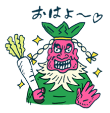 Satoshi's happy characters vol.11 sticker #635776