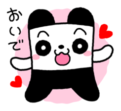 COLORFUL PANDA sticker #636434