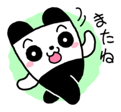 COLORFUL PANDA sticker #636437