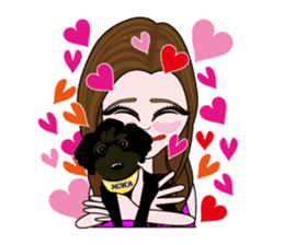 KOH's every day & My friend MOKA The 1st sticker #637057