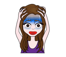 KOH's every day & My friend MOKA The 1st sticker #637062