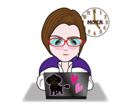 KOH's every day & My friend MOKA The 1st sticker #637068