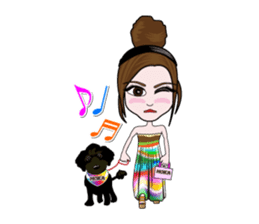 KOH's every day & My friend MOKA The 1st sticker #637071