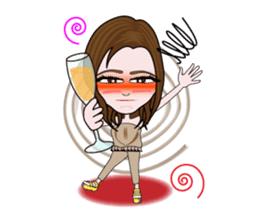 KOH's every day & My friend MOKA The 1st sticker #637076