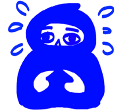 Ninja girl Shinobu sticker #637363