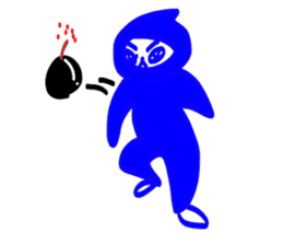 Ninja girl Shinobu sticker #637364