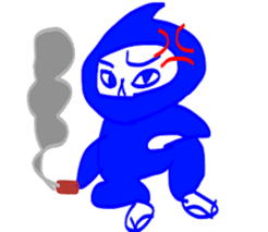 Ninja girl Shinobu sticker #637368