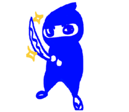 Ninja girl Shinobu sticker #637373