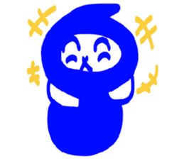 Ninja girl Shinobu sticker #637381