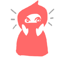 Ninja girl Shinobu sticker #637389