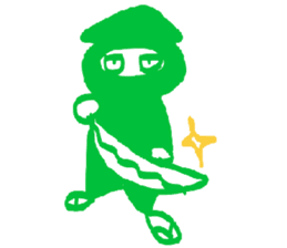 Ninja girl Shinobu sticker #637399