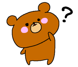 Teddy bear sticker #637563