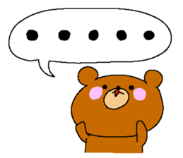Teddy bear sticker #637568