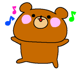 Teddy bear sticker #637582