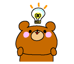 Teddy bear sticker #637583