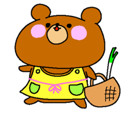 Teddy bear sticker #637596