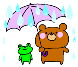 Teddy bear sticker #637598