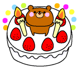 Teddy bear sticker #637601