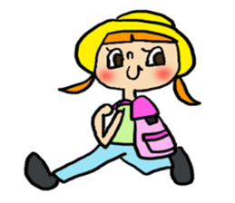 every day girl sticker #637722