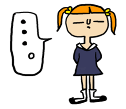 every day girl sticker #637734