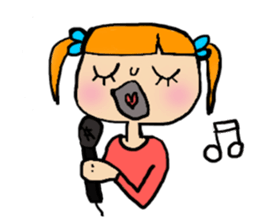 every day girl sticker #637744