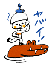 Satoshi's happy characters vol.12 sticker #637883