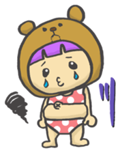 girl next door sticker #638054