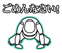 funny drawing dolls sticker #638125