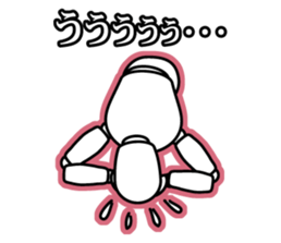 funny drawing dolls sticker #638128