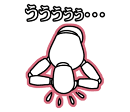 funny drawing dolls sticker #638128