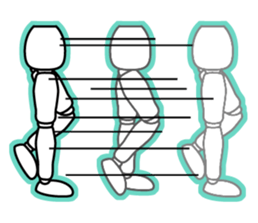 funny drawing dolls sticker #638159